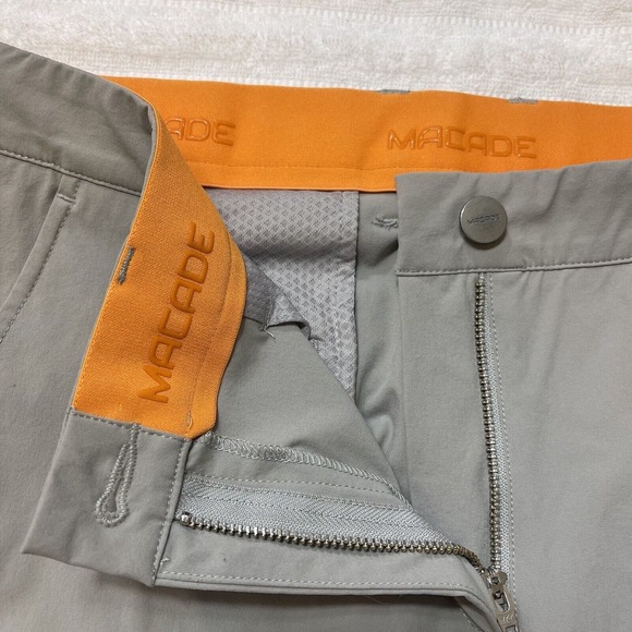 Macade Golf Pants Womens Size 42 Regular Slim Fit Khaki Performance Worn Once - Picture 11 of 11